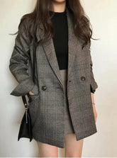 Blazer Feminino Xadrez: Elegância e Conforto para Seu Estilo